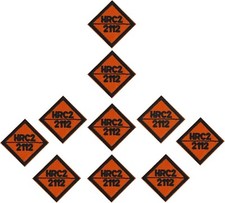 Set di toppe di ricambio per ricamo indumenti 10 pezzi, adatte per HRC2 2112