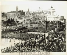 1935 foto stampa - il, duce