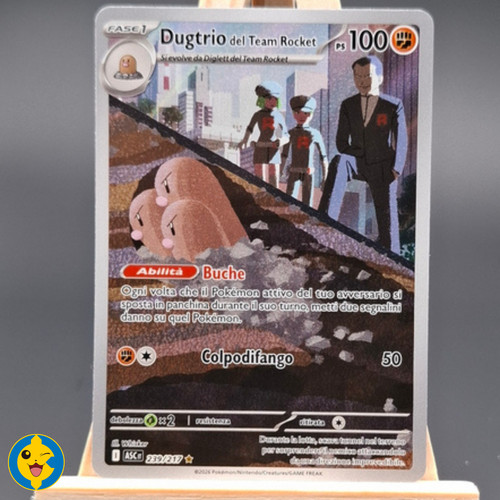 Dugtrio del team rocket - team,