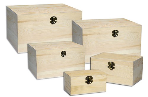 Scatole legno portagioielli - 5,