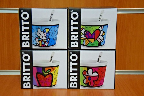 Romero britto coppetta gelato - romero,