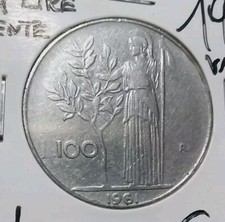 100 LIRE 1961  MINERVA.BB/ SPL