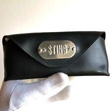 fodero occhiali da sole vista STING box case sunglasses astuccio custodia pelle
