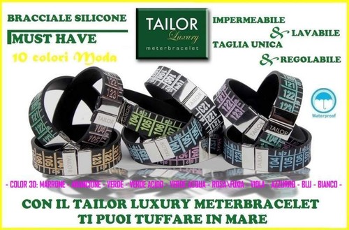 Braccialetto metro tailor - braccialetto,
