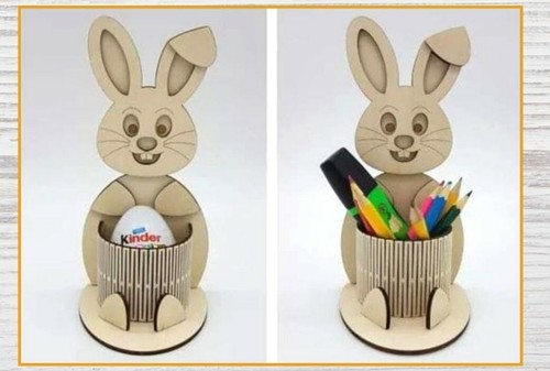 Idea regalo coniglio legno - idea,