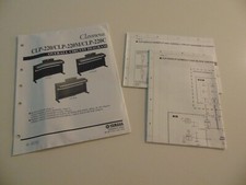 Pianoforte digitale Yamaha Clavinova CLP-220/M/C schema circuito complessivo