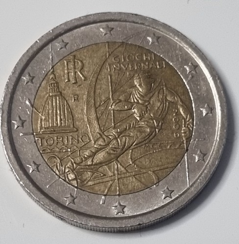 Moneta rara euro giochi - rara,