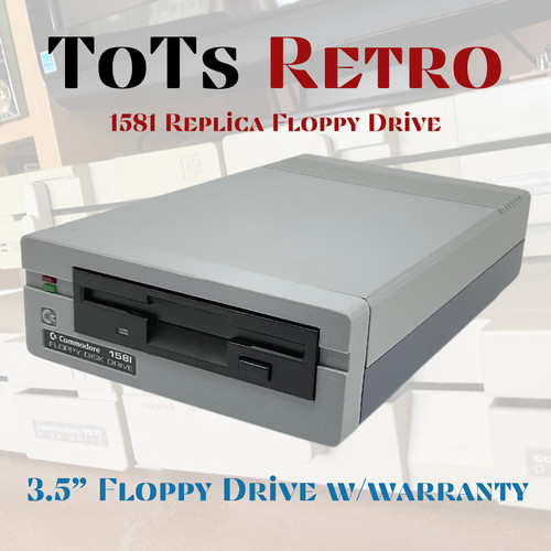 Commodore 1581 drive replica - 1581,