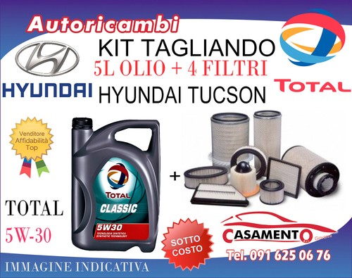 Kit tagliando hyundai tucson - tagliando,