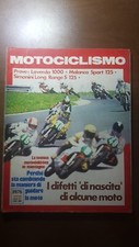 MOTOCICLISMO 7 1976 PROVE: LAVERDA 1000 MALANCA SPORT 125 SIMONINI LONG RANGE S