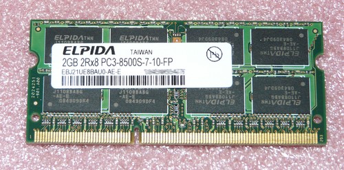 2gb ram ddr3 2rx8 - 2gb,
