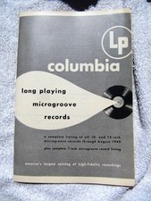1949 COLUMBIA LP Long-Playing