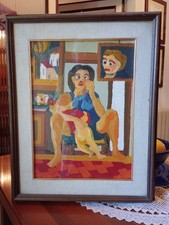 Dipinto ad Olio di Giuseppe "Beppe" Serafini