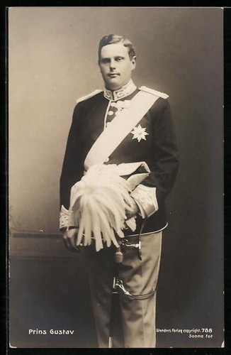 Cartolina principe gustavo - cartolina,