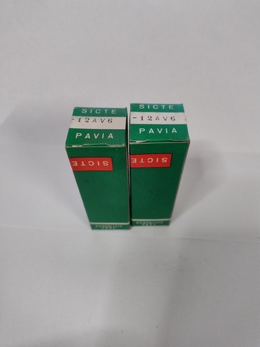 12av6 pezzi valvole nos - pezzi,,