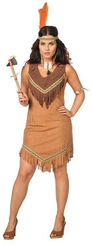 Costume indiano apache donna - costume,