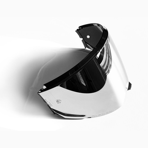 Visiera argento metallizzato - argento,