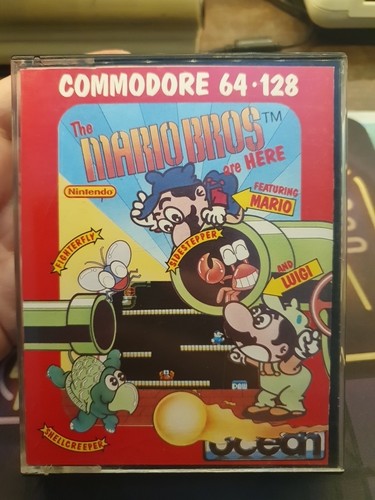 Mario bros commodore 64 - mario,