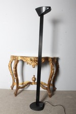 Lampada da terra Mod Otello di Bruno Gecchelin per Oluce anni 80 colore nero.