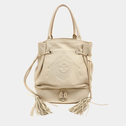 Borsa lancel pelle crema - lancel,