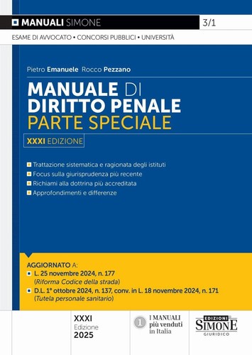 Manuale diritto penale - manuale,