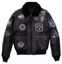 NUOVO Uomo Avirex Vera Pelle