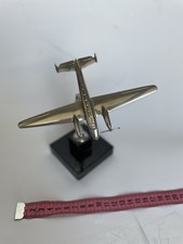 Modellino aereo art deco da