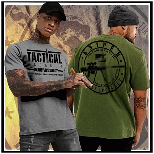 Shirt cecchino militare - t-shirt,