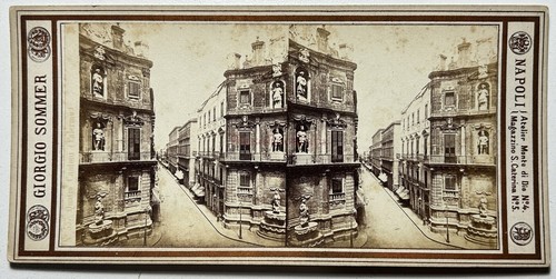 Italia palermo c1865 foto - italia,