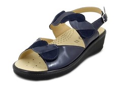 Sandali Donna Blu con Strap 36
