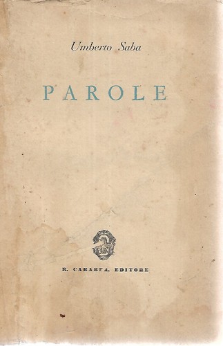 Saba umberto parole carabba - umberto,
