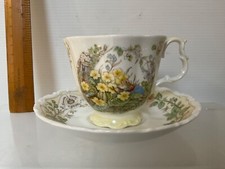 RARA TAZZA DA TÈ E PIATTINO