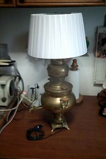 lampada in metallo funzionante