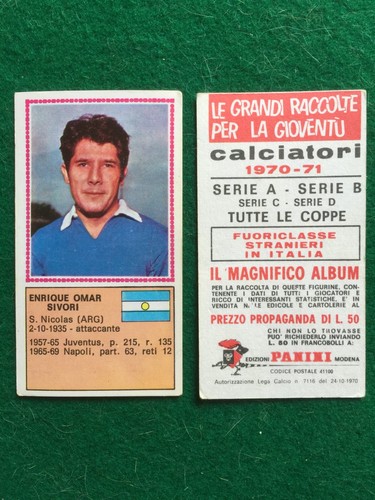 Calciatori 1970 1971 - calciatori, 1970/71