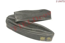 Tubo interno ruota bicicletta d'epoca 2 unità 28 x 1,5 pollici vecchio stile