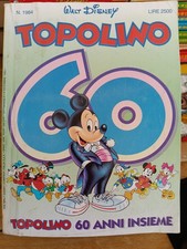 TOPOLINO ORIGINALE 60 ANNI