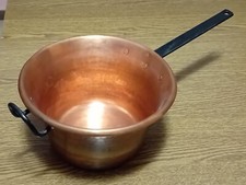 Paiolo tradizionale in Rame  "martellato" diametro 26 cm - vintage anni '80