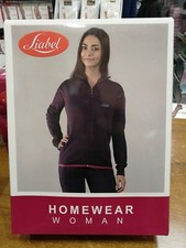 Tuta donna cotone felpato