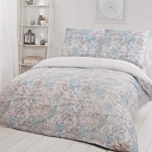 Paisley teal bellissimo - paisley,