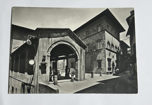 Cartolina barga piazza del - piazza,