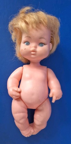 Bambola vintage plastica
