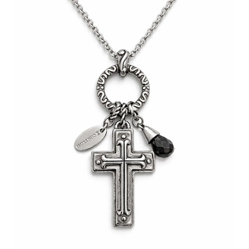 Collana con ciondolo - , croce