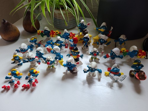 Lotto puffi schleich vintage - lotto,