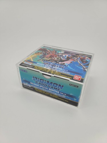 Digimon acrilico booster - acrilico, box