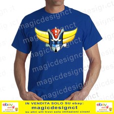 T-SHIRT TESTA GOLDRAKE UFO ROBOT TSHIRT CARTOON ANNI 80 ANIME TG. FINO 5XL
