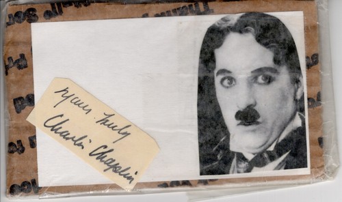 Charlie chaplin firma - charlie,
