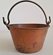 Antico piccolo secchio paiolo