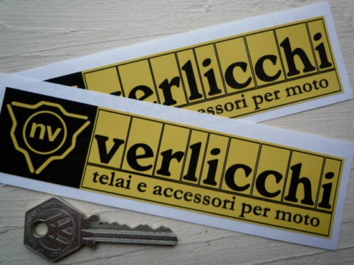 Verlicchi ricambi gara adesivi - gara,