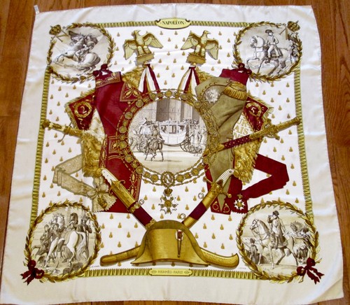 Sciarpa seta vintage hermès - seta,