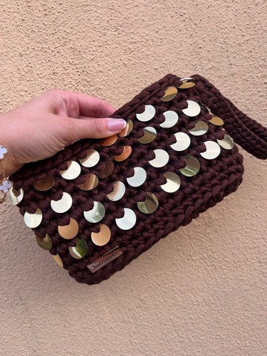 Pochette all uncinetto fatto - pochette,